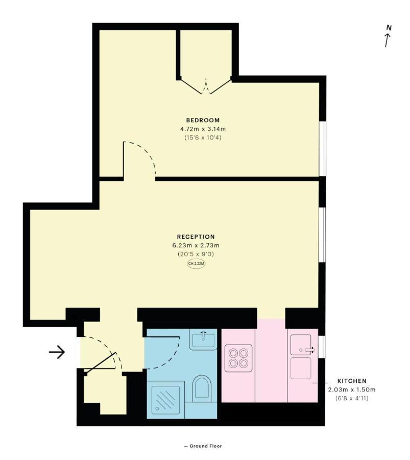 Modern 1 Bedroom Apartment In Kensington Londres Exterior foto
